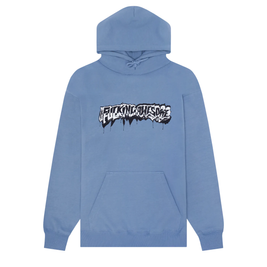 Fucking Awesome - Dill Cut Up Logo Hoodie (Dusty Blue)