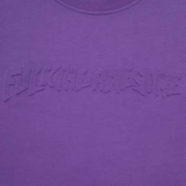 Fucking Awesome - Stamp Embossed Crew (Purple)