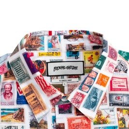 Fucking Awesome Stamps Dress Shirt