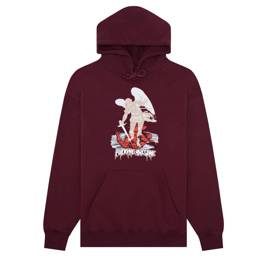 Fucking Awesome archangel hoodie maroon