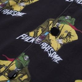 Fucking Awesome frogman club shirt black