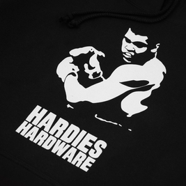 Hardies Hardware Boxer Hoodie (Black)