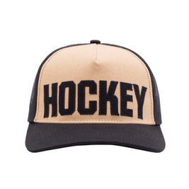 Hockey Truck Stop Hat (Black/Brown)