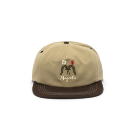 Magenta Lover Snapback Hat (Beige)