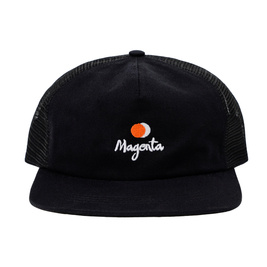 Magenta Vision Trucker Hat black