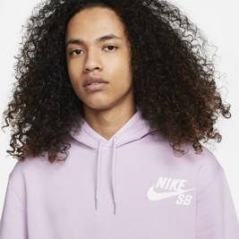 Nike Sb Icon Pullover Skate Hoodie Doll/white