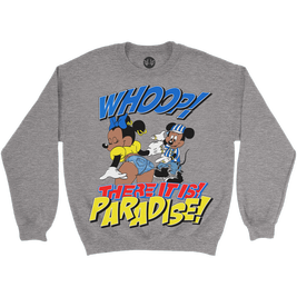 Paradise - Whoop! There It Is Crewneck (Grey)