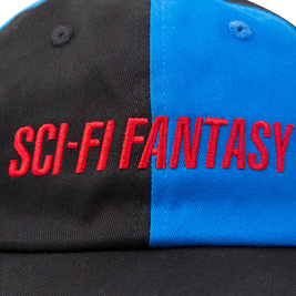 Sci-Fi Fantasy 2 Tone Logo Hat (Black/Royal)