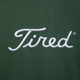 Tired Golf Crewneck Fleece (Green)