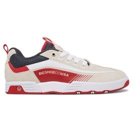 dc shoes legacy 98 slip sp white/grey/red