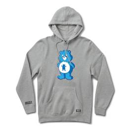grizzly positive bear hoody grey