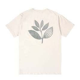 magenta POINTS PLANT TEE - NATURAL