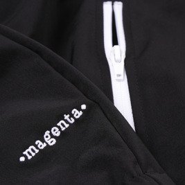 magenta sail jacket black