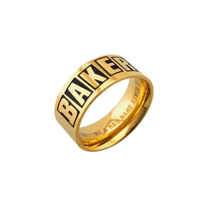 Baker Brand Logo Ring (Gold)