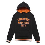 Chrystie NYC - Varsity Logo Hoodie  black