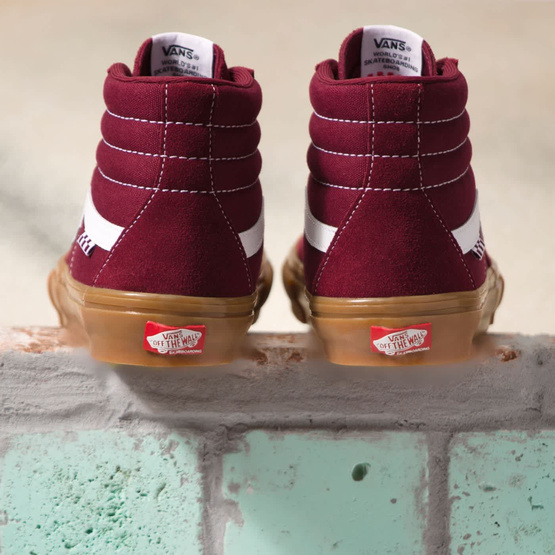 Vans Skate Sk8-Hi (port/gum)