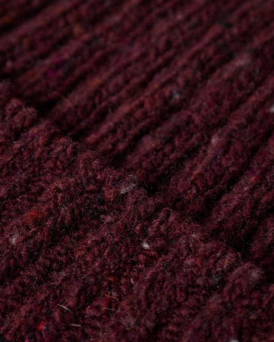 by Parra Reversed flag beanie (Burgundy)