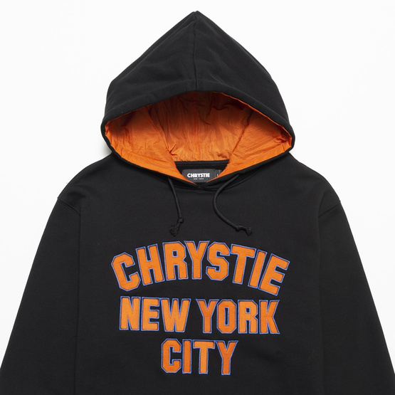 bluza Chrystie NYC - Varsity Logo Hoodie  black