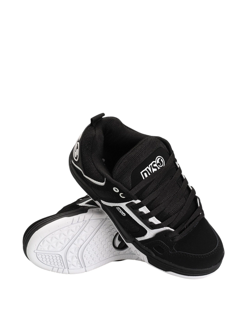 Buty DVS Comanche (black white leather nubuck)