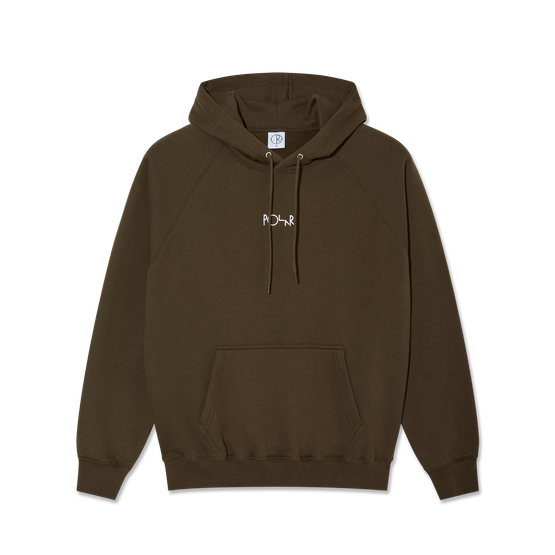 Polar default hoodie brown