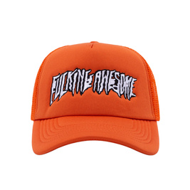 Fucking Awesome - Streched Stamp  Snapback (Orange) 