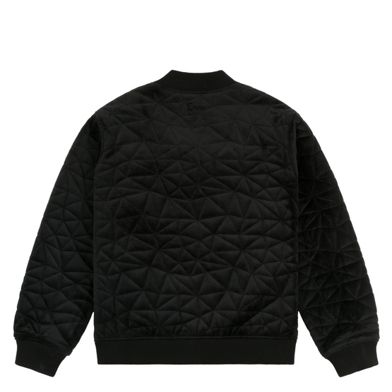 kurtka Dime Velour bomber jacket black