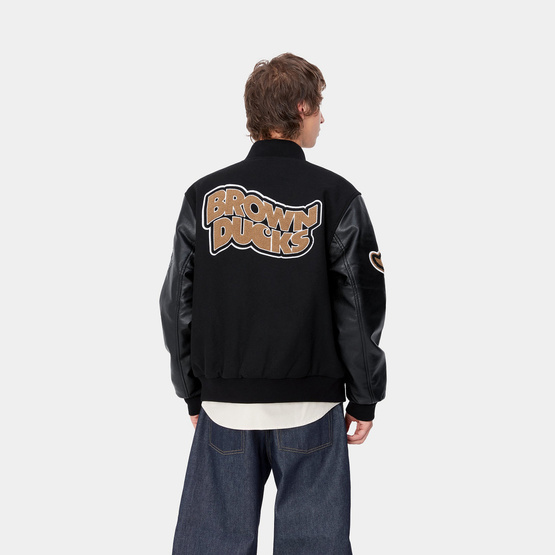 Carhartt WIP Brown Ducks bomber black