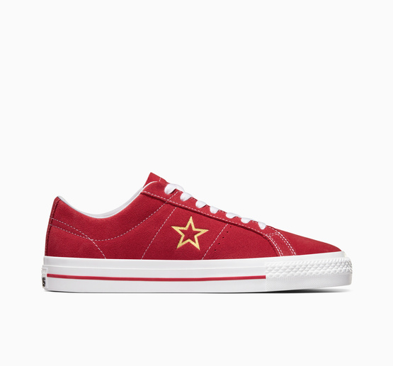 buty Converse One Star Pro OX (Versity Red/ White/ Gold)