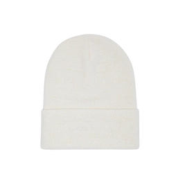 Fucking Awesome Drip Embroidered  Beanie (Natural)