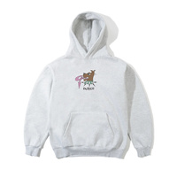 Butter Canine Pullover Hood Ash