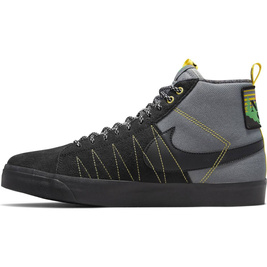 Nike SB Zoom Blazer Mid Premium Cool Grey/black-white-yellow Strike