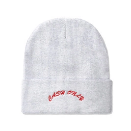 Cash Only Logo Beanie (Ash)