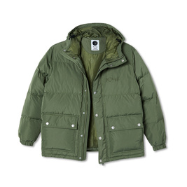 kurtka polar hood puffer light olive