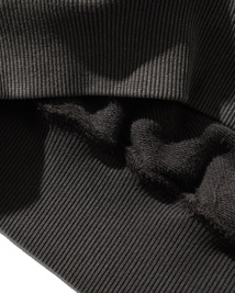 bluza Butter Basic Pullover Hood Washed Black