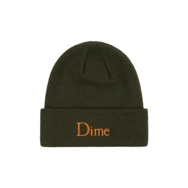 Dime classic wool fold beanie army