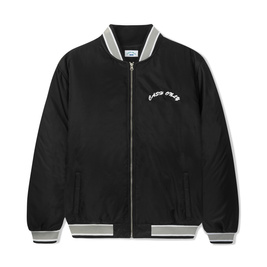 Cash Only Spell Out Bomber Jacket (Black)