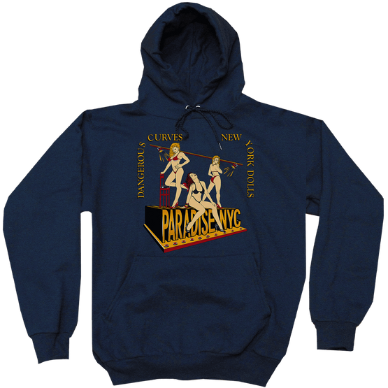 bluza Paradise - New York Dolls Pullover Hoodie (Navy)