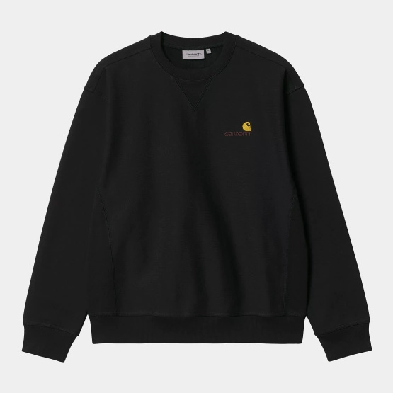 Carhartt WIP American Script Sweatshirt (Black)