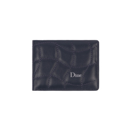 portfel Dime quilted bifold wallet dark blue