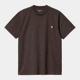 Carhartt WIP S/S American Script T (Buckeye)