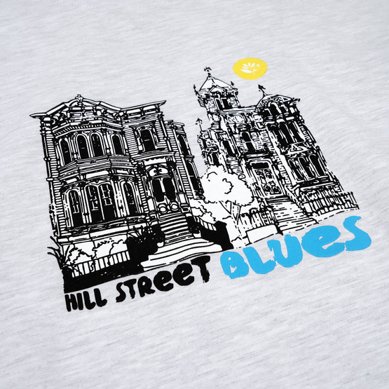 Koszulka Magenta Hill Street blues tee ash