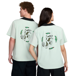 Nike SB Short-Sleeve Bowling Button-Up Shirt Paris 2024 Olympics