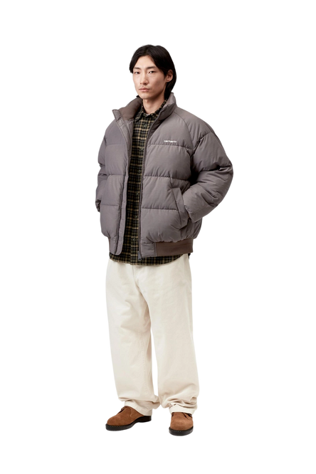 Carhartt WIP Nebraska Jacket (Porphyry / White)