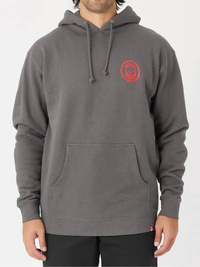 Bluza Spitfire Swirl Hoodie (Grey/Red)