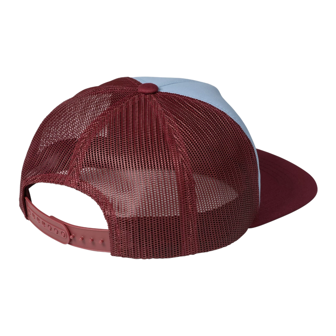 czapka Carhartt WIP Graphic Trucker Cap (Mulberry / Frosted Blue)