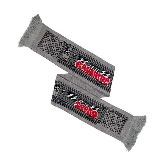 Raw Hide Subway Time Scarf Grey