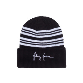 Fucking Awesome - Cursive Waffle Cuff Beanie (Black)