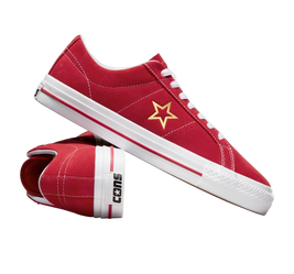 Converse One Star Pro OX (Versity Red/ White/ Gold)