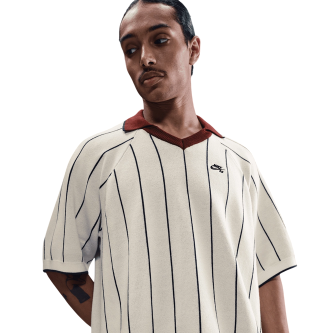 Nike Sb Short-Sleeved Polo Skate Sweater
