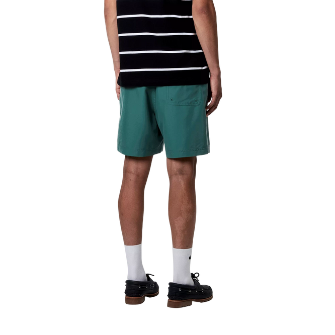 szorty Carhartt WIP Chase Swim Trunks (Rainforest/Gold)